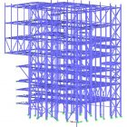 RHKW Linz 3D-Modell Stahlkonstruktion